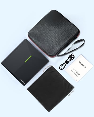 External CD DVD Drive for Laptop, USB 3.0 Type-C, Slim Portable Burner T70166