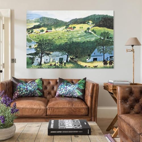 Grandma Moses Neo-Classical Art Primitivism Poster Canvas Wall Art 24x36 B6338