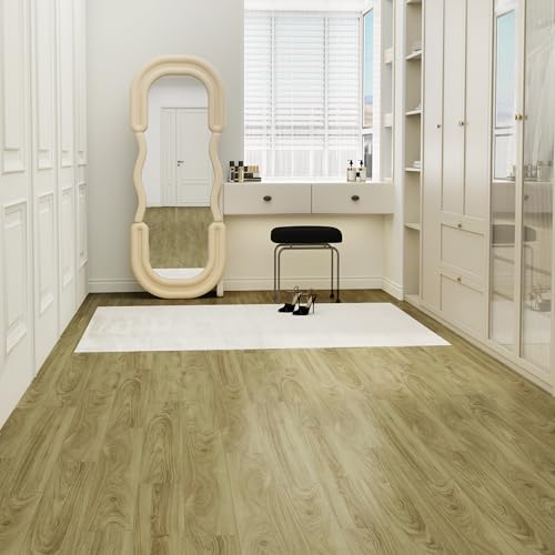 ATOPOSE Peel and Stick Vinyl Flooring 36pcs 6"×36" Wood Effect Waterproof D74600