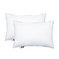 Premium 2-Pack Sleeping Pillow, Bed Pillow, Super Soft Down Alternative with Washable Covers, Microfiber Filling, Set of 2 (White, Queen)