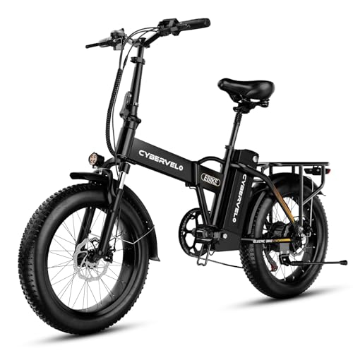 1000W Folding Electric Bike 48V Removable Battery 20" Fat Tire for Adults M922