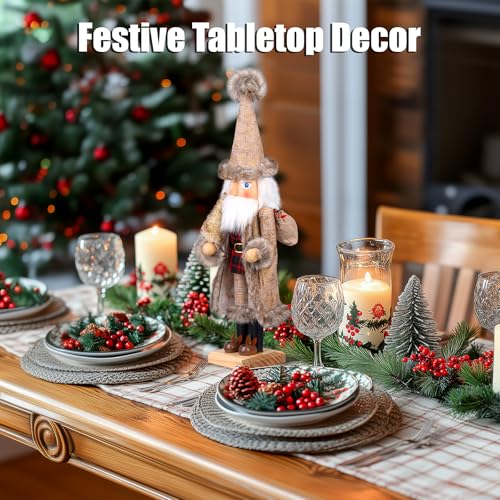 Santa Christmas Nutcracker Figure 15 Inch Wooden Decor B451566