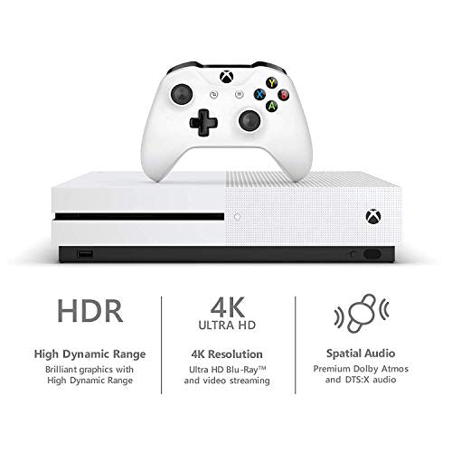 Microsoft Xbox One S 1TB Forza Horizon 4 Bundle - White Console with 4K HDR P758036