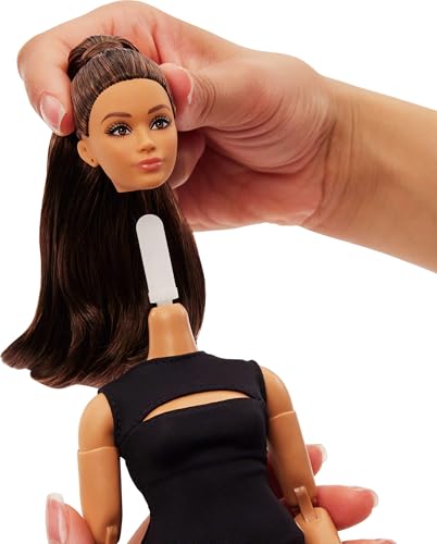 Barbie Basics Model 04 Collector Doll with Red Curly Hair and Black Mini Dress O916