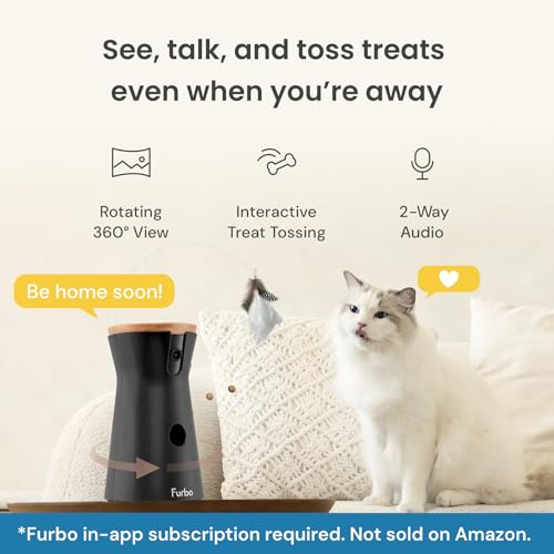 Furbo Mini Pet Camera with 2-Way Audio and Phone App N269659