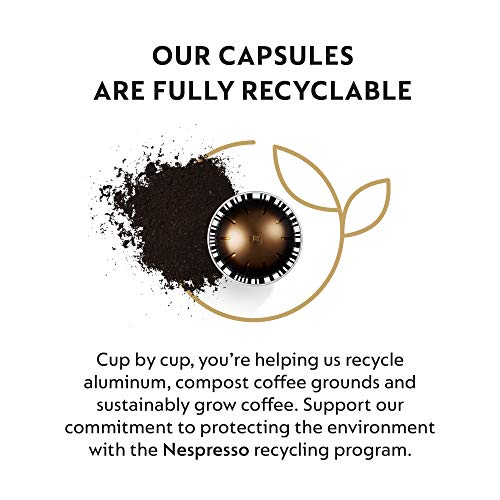 Nespresso Vertuo Double Espresso Dolce, 30-Count Espresso Pods Y28398