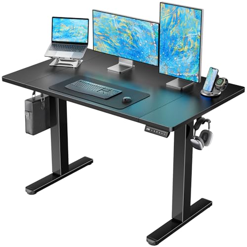 HUANUO Electric Standing Desk 71 x 35 inch Height Adjustable Sit Stand Desk H24537