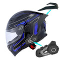 1Storm HB89 Modular Full Face Helmet Flip Up Dual Visor Z122535