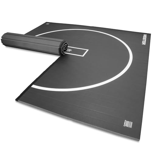 Meister FlexFloor Wrestling Mat 10ft x 10ft Roll-Up Training Mat V43380