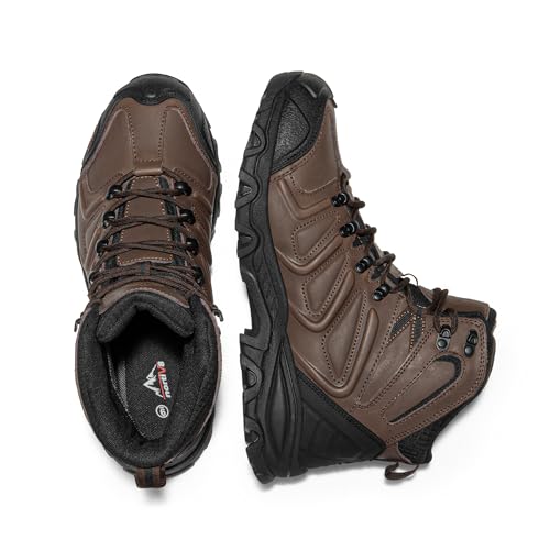 NORTIV 8 Men's Waterproof Ankle High Hiking Boots D984