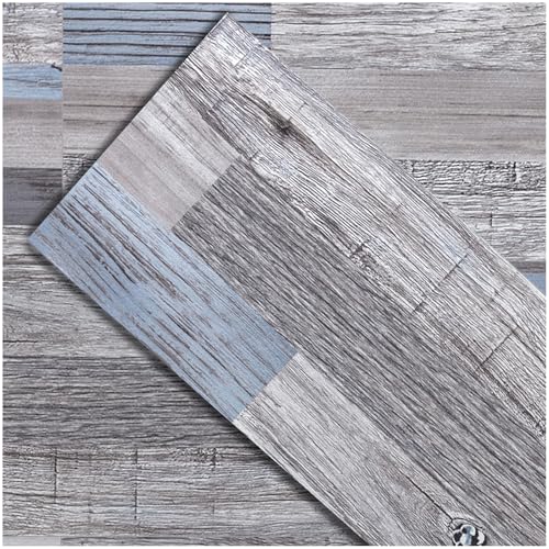 ATOPOSE Peel and Stick Vinyl Flooring 36pcs 6"×36" Wood Effect Waterproof D74600