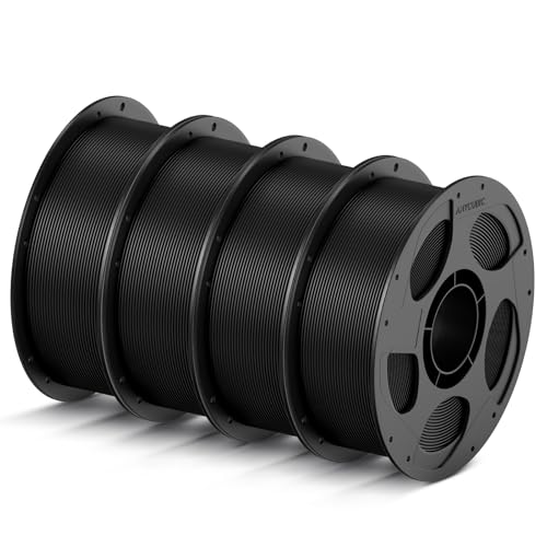 ANYCUBIC High Speed 3D Printer Filament 1.75mm Bundle, Rapid PLA, 2KG Blue + Bright Red B284