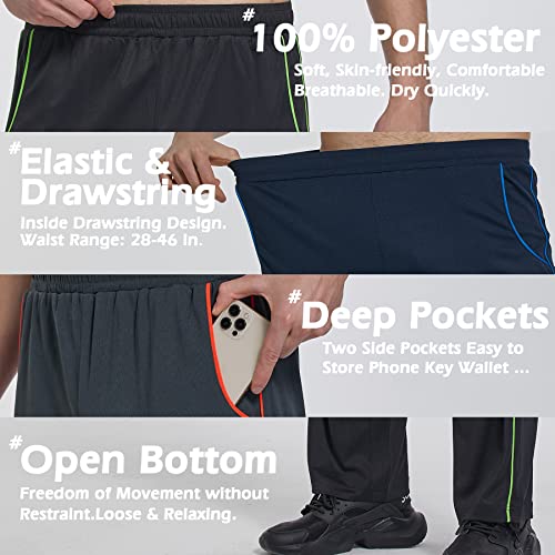 Men's Sweatpants with Zipper Pockets for Workout V182