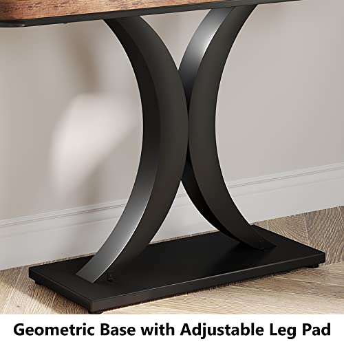 Industrial Entryway Console Table for Small Spaces N488631