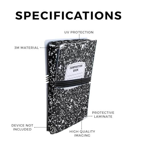 MightySkins Carbon Fiber Gaming Skin for PS5 Digital Edition Disc Drive - Black Camo S1804