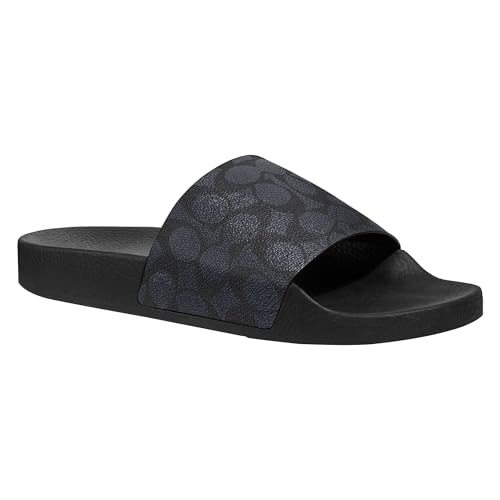 Coach Men's Signature Canvas Pool Slide Sandal I564