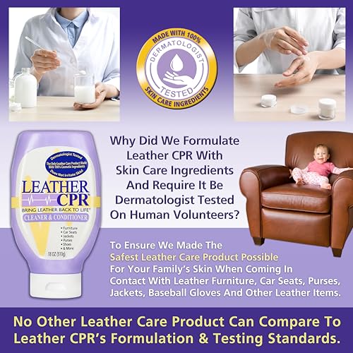Leather CPR 2-in-1 Leather Cleaner & Conditioner (18oz) H991