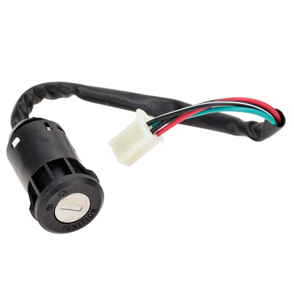 HIAORS 4 Wire Pin Ignition Key Switch Set for Tao Tao Coolster Baja Hawk Chinese Pit Dirt Bike ATV Y499