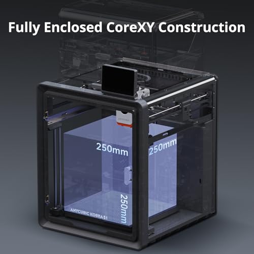 Anycubic Kobra S1 Combo 3D Printer, Multi-Color High Speed Core XY M628