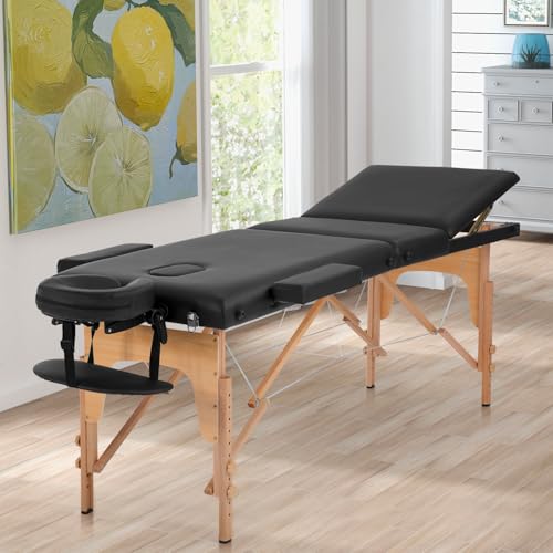 PayLessHere Massage Bed Portable Folding Spa Table with Non-Woven Bag P611882