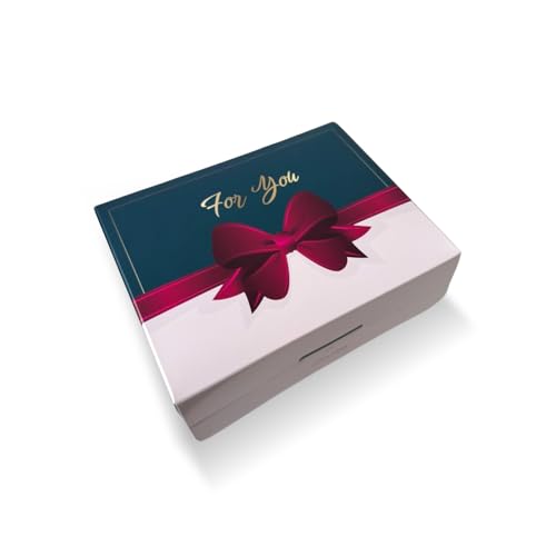 FETTIPOP Merry Christmas Exploding Confetti Gift Box, Pop Up Surprise, Prank Gift Wrapping Idea E58876
