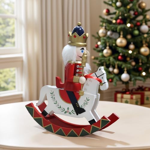 Wooden Nutcracker Soldier Tabletop Christmas Decoration A9504