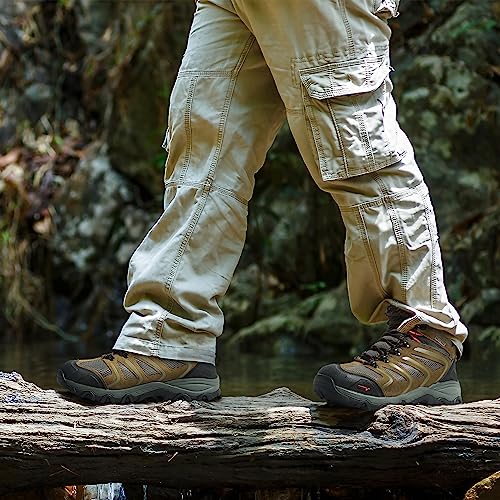 NORTIV 8 Men's Waterproof Ankle High Hiking Boots D984