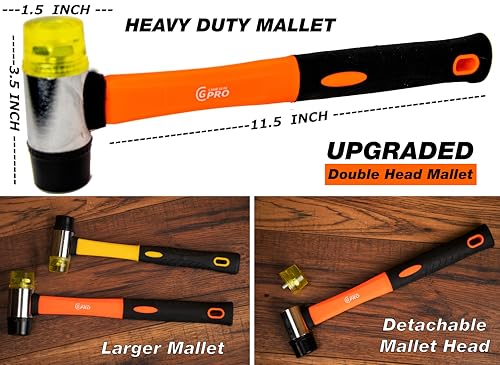 Laminate Flooring Installation Kit with Pull Bar, Mallet & Spacers L667