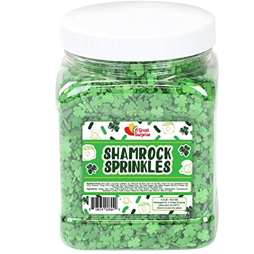 Snowflake Confetti Sprinkles - 1.2 Pounds - Blue & White Jimmies for Baking A6962