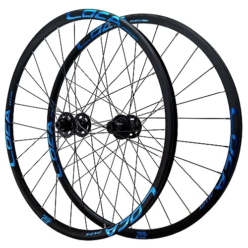 26" Mountain Bike Wheelset Center-Locking Disc Brakes Rims Sealed Bearing Hubs Support 8-12 Speed Cassette Thru Axle Wheel Set Front 12 * 100mm Rear 12 * 142mm