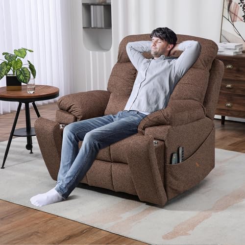Power Lift Recliner Chair for Big Men with Heat and Massage W739905