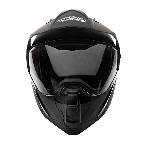 MMG Dual Sport Full Face Motorcycle Helmet Matte Black Small S59330