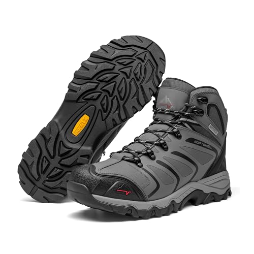 NORTIV 8 Men's Waterproof Ankle High Hiking Boots D984