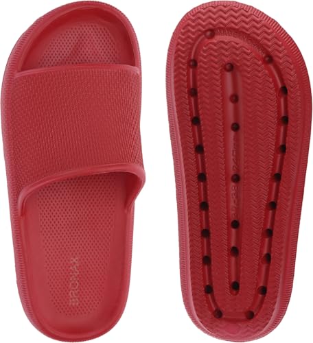 BRONAX Pillow Slippers for Women and Men, Cushioned Thick Sole B486351