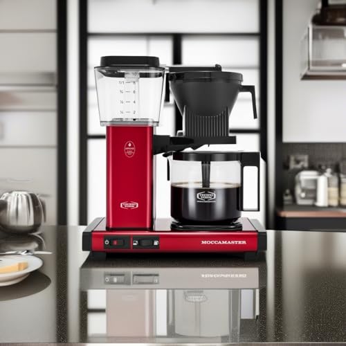 Technivorm Moccamaster 53941 KBGV Select 10-Cup Coffee Maker, Polished Silver G3553