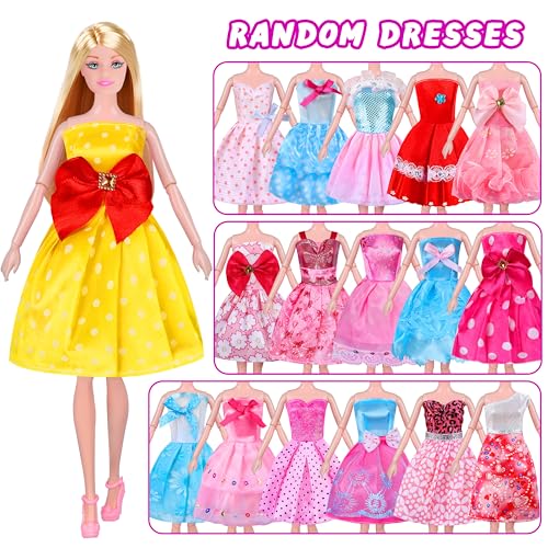 342 Pcs Doll Clothes and Accessories Playset for Girls G903
