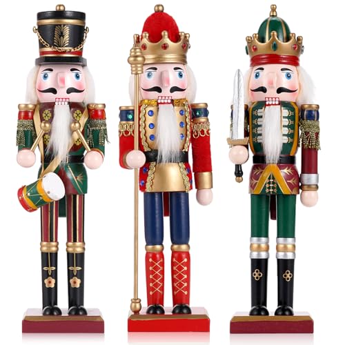 12 inch Wooden Nutcracker Ornament Swordsmen U177