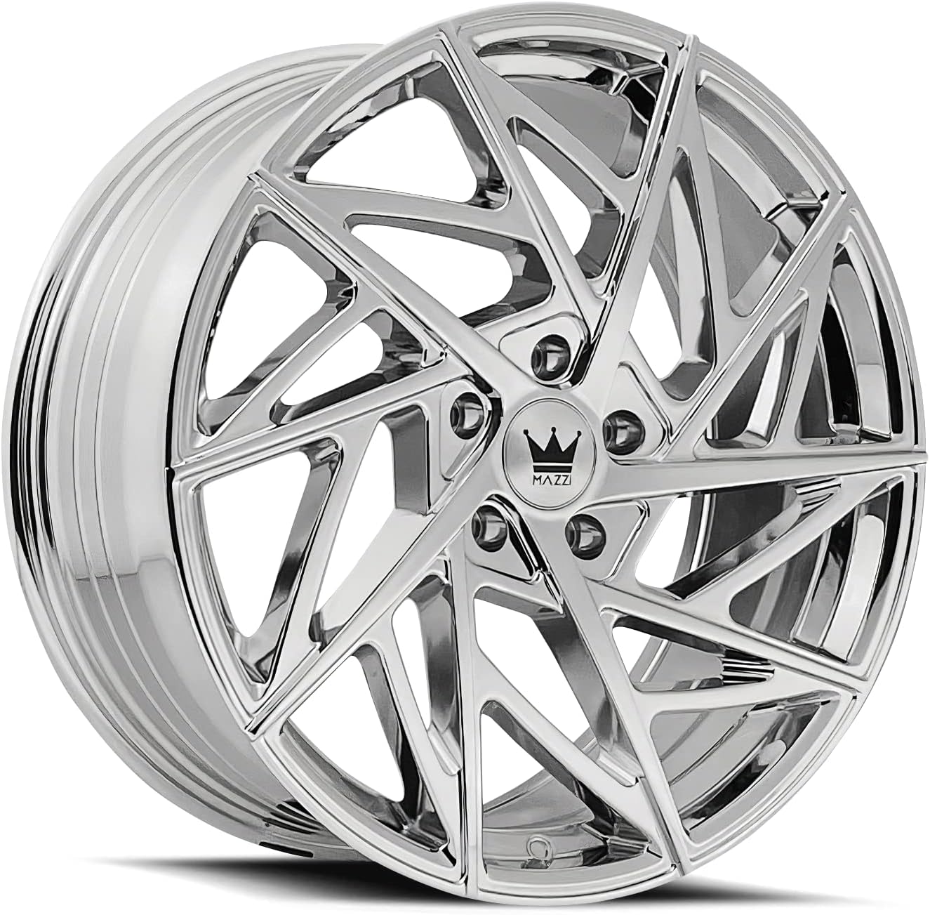 Mazzi 377 Freestyle 18x8 5x4.5" +35mm Chrome Wheel Rim 18" Inch