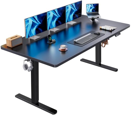 HUANUO Electric Standing Desk 71 x 35 inch Height Adjustable Sit Stand Desk H24537