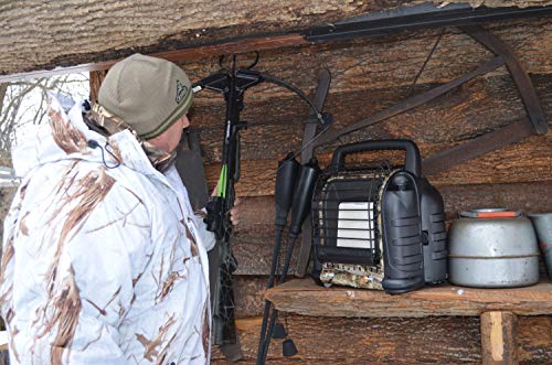 Mr. Heater MH12HB Hunting Buddy Portable Propane Heater, Camouflage L59245