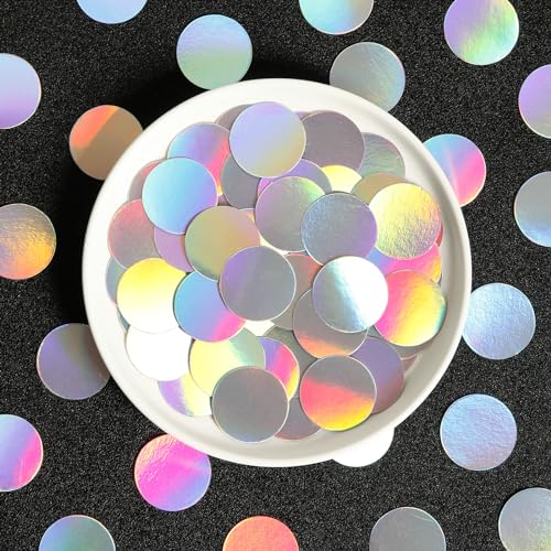 White-Gold Christmas Tree Star Confetti 300pcs Party Decoration N454