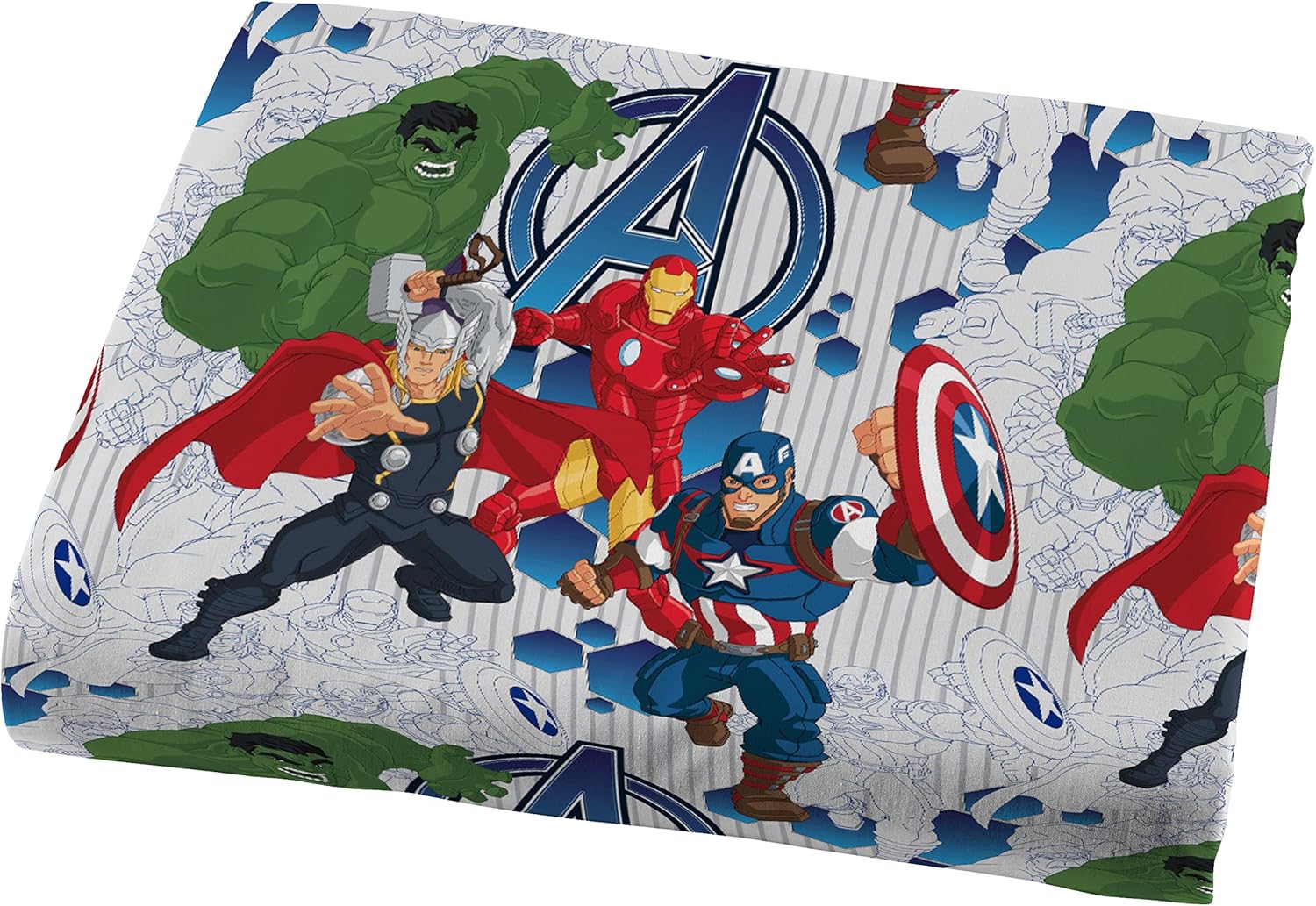 Jay Franco Marvel Avengers Blue Twin Bed Set G43281