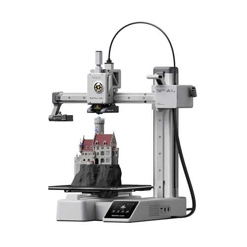 Bambu Lab A1 Mini 3D Printer, Multi-Color, High Speed, Quiet FDM B18523