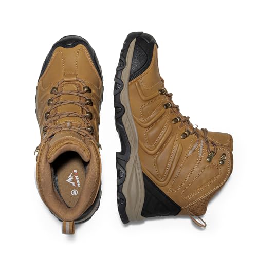 NORTIV 8 Men's Waterproof Ankle High Hiking Boots D984
