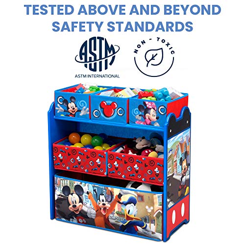 Delta Children Disney Minnie Mouse 6 Bin Toy Organizer S757944