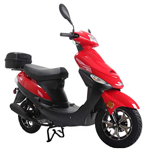 X-PRO Maui 50cc Moped with Electric Start and Rear Trunk H8995