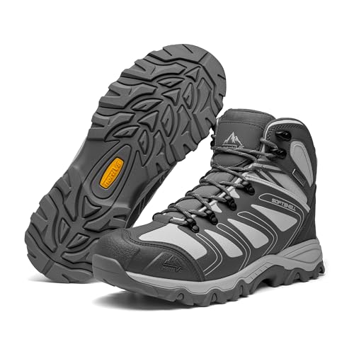 NORTIV 8 Men's Waterproof Ankle High Hiking Boots D984