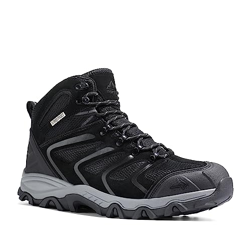 NORTIV 8 Men's Waterproof Ankle High Hiking Boots D984