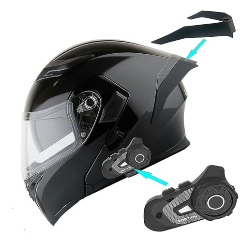 1Storm HB89 Modular Full Face Helmet Flip Up Dual Visor Z122535