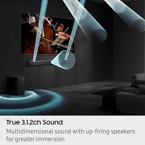 SAMSUNG Q990D 11.1.4ch Soundbar with Wireless Dolby Atmos and Rear Speakers M1387